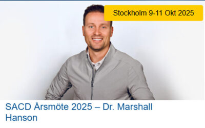 SACD Årsmöte 2025Dr. Dr. Marshall Hanson