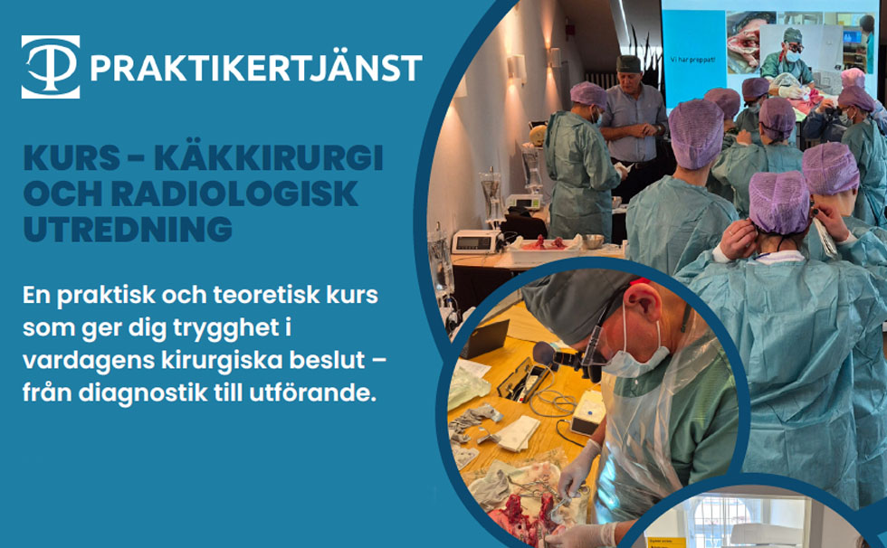 3-4 juni: KURS – KÄKKIRURGI OCH RADIOLOGISK UTREDNING